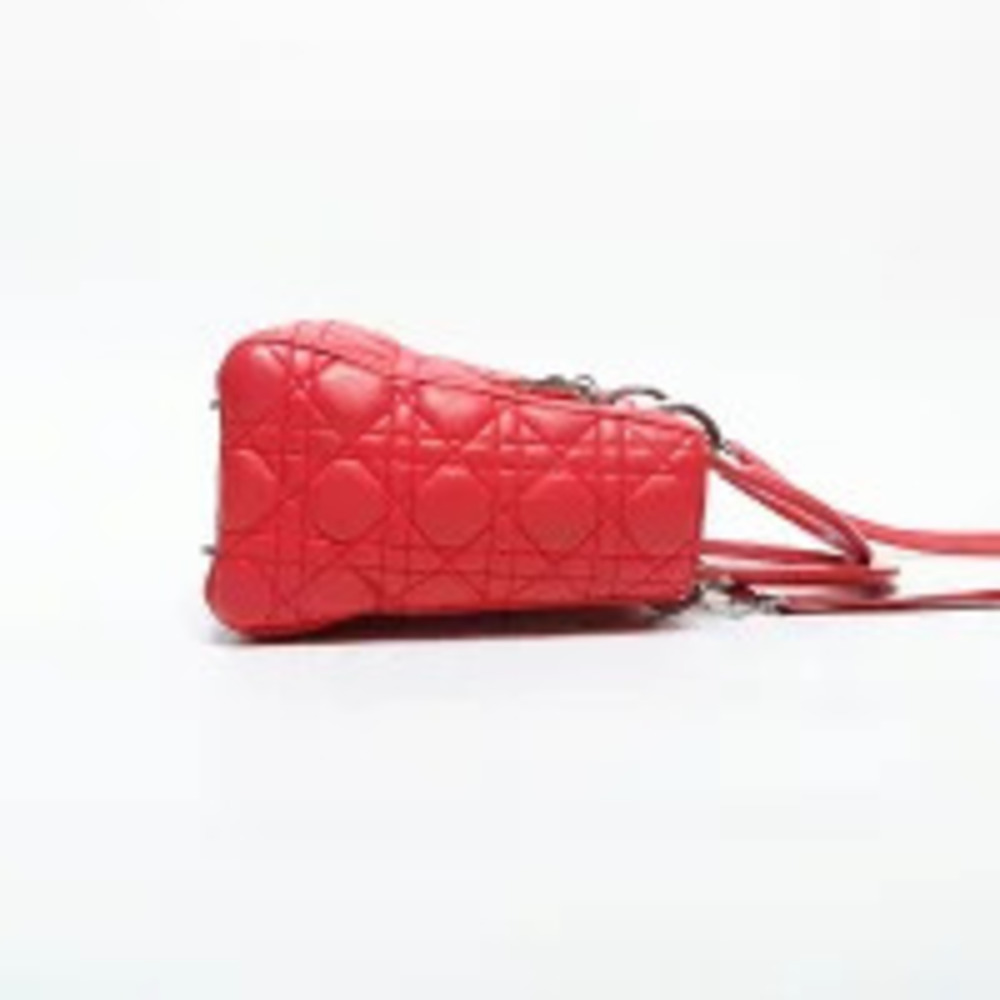 Christian Dior Lady Handbag Pink - Picture 4 of 13